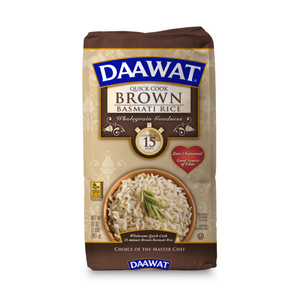 Daawat Quick Cook Brown 2lb